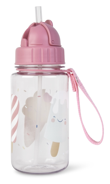 SARO Baby SARO - Bottle with straw - Pink (SAO74006) in the group TOYS, KIDS & BABY PRODUCTS / Eat & Drink / Baby bottle & Accessories at TP E-commerce Nordic AB (D01847)