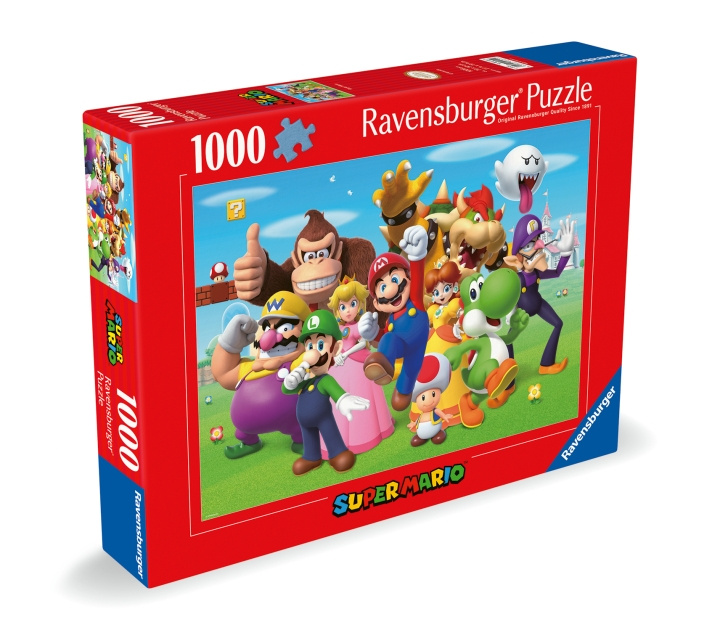 Ravensburger Puzzle Super Mario 1000p (12000455) in the group Sport, leisure & Hobby / Hobby / Puzzle at TP E-commerce Nordic AB (D01849)