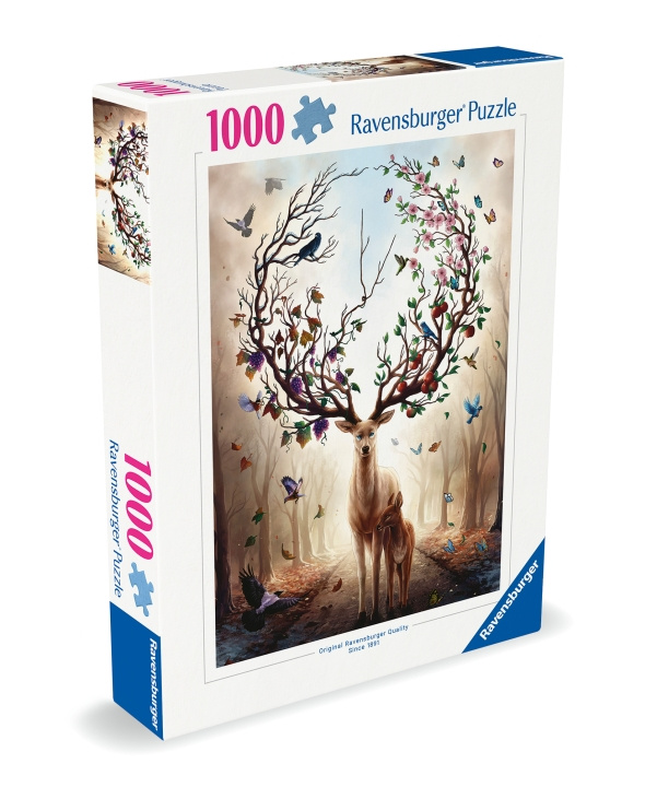 Ravensburger Puzzle Fantasy Deer 1000p (12000459) in the group Sport, leisure & Hobby / Hobby / Puzzle at TP E-commerce Nordic AB (D01850)