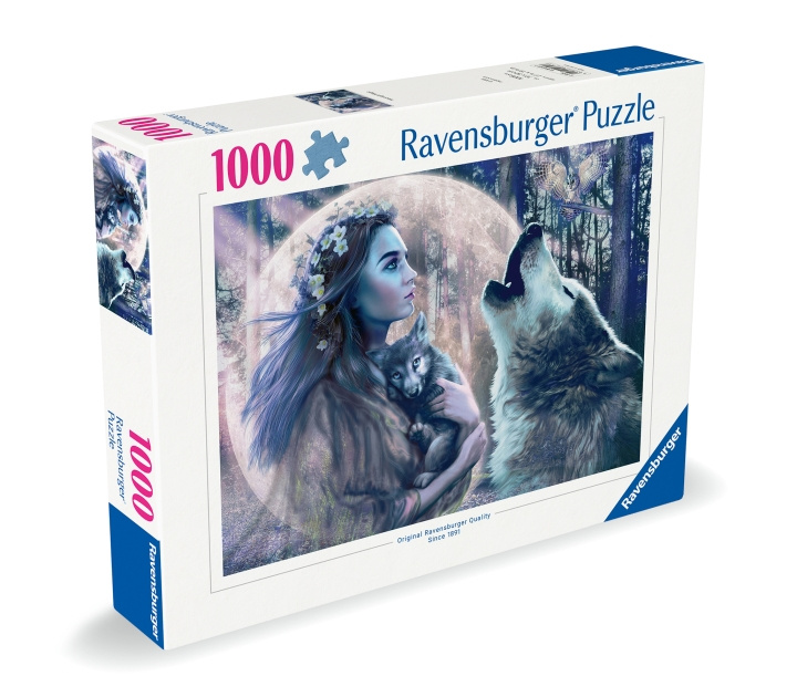 Ravensburger Puzzle The Magic Of The Moonlight 1000p (12000621) in the group Sport, leisure & Hobby / Hobby / Puzzle at TP E-commerce Nordic AB (D01856)