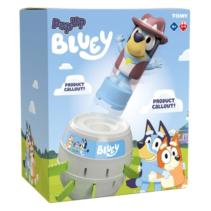 Tomy Pop Up Bluey (85-73659) in the group TOYS, KIDS & BABY PRODUCTS / Toys / Toys at TP E-commerce Nordic AB (D01870)