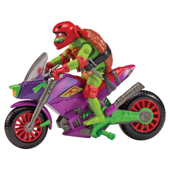 Teenage Mutant Ninja Turtles Turtles - Mutant Mayhem Dragon Motorcycle W Raphael (46-84306) in the group TOYS, KIDS & BABY PRODUCTS / Toys / Figures, Miniatures & accessories at TP E-commerce Nordic AB (D01885)