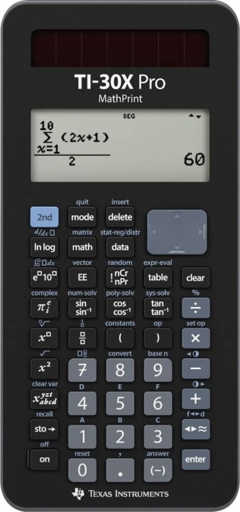 Texas Instruments TI-30X Pro Mathprint Scientific Calculator in the group HOME, HOUSEHOLD & GARDEN / Office material / Other at TP E-commerce Nordic AB (D01910)