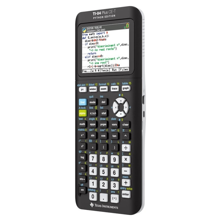 Texas Instruments TI-84 Plus CE-T Python Graphic Calculator in the group HOME, HOUSEHOLD & GARDEN / Office material / Other at TP E-commerce Nordic AB (D01911)