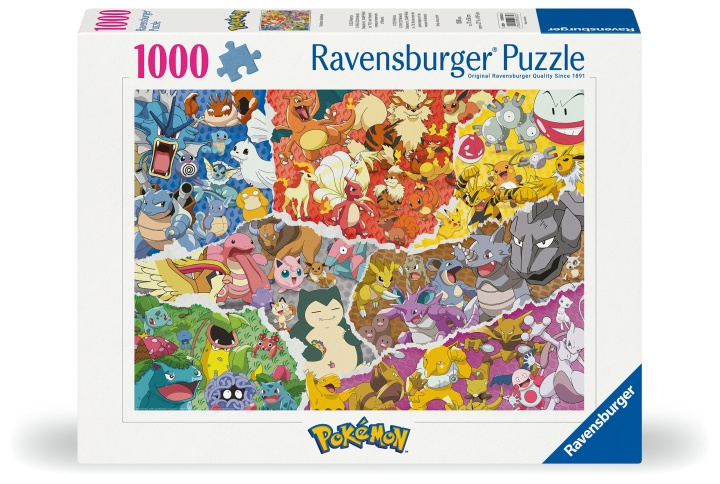 Ravensburger Puzzle Pokémon Adventure 1000p (12000832) in the group Sport, leisure & Hobby / Hobby / Puzzle at TP E-commerce Nordic AB (D01913)