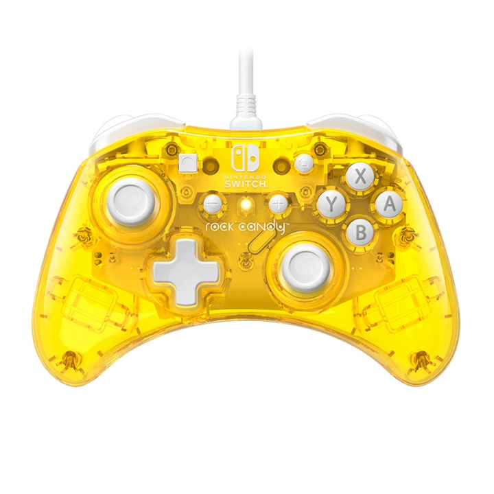 PDP Gaming Rock Candy Wired Mini Switch Controller (Pineapple-Pop) in the group HOME ELECTRONICS / Game consoles & Accessories / Nintendo Switch / Accessories at TP E-commerce Nordic AB (D01921)