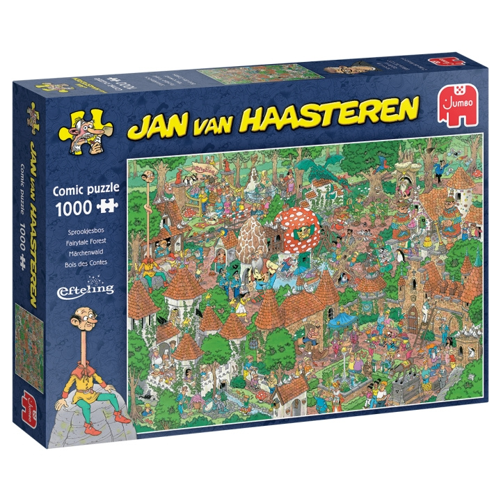 Jan van Haasteren Fairytale Forest (1000 pcs) in the group Sport, leisure & Hobby / Hobby / Puzzle at TP E-commerce Nordic AB (D01933)