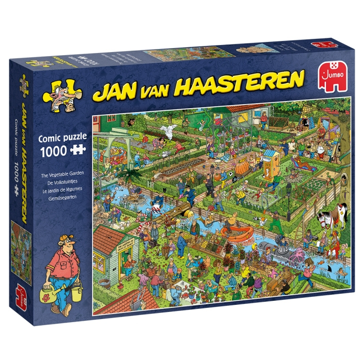 Jan van Haasteren The Vegetable Garden (1000 pcs) in the group Sport, leisure & Hobby / Hobby / Puzzle at TP E-commerce Nordic AB (D01936)