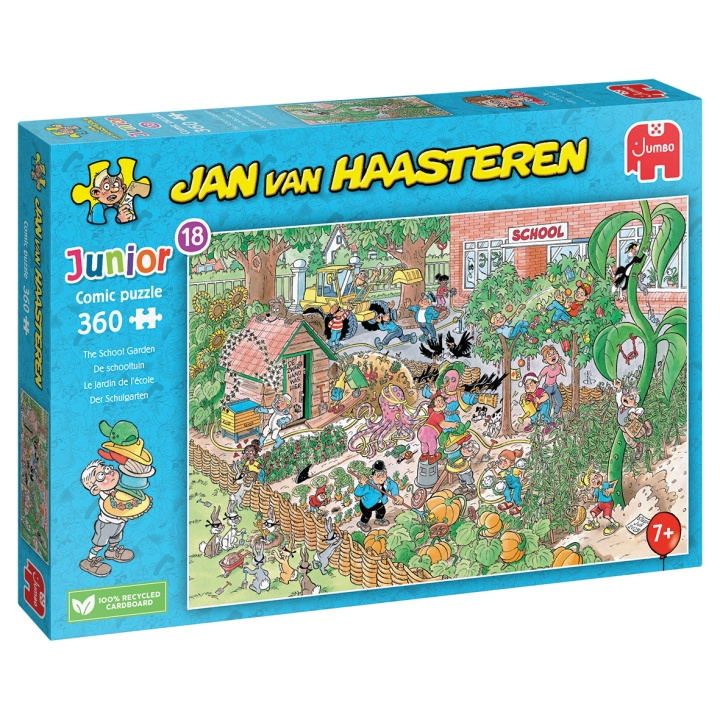 Jan van Haasteren Junior - The School Garden (360 pieces) in the group TOYS, KIDS & BABY PRODUCTS / Toys / Kids puzzle at TP E-commerce Nordic AB (D01940)