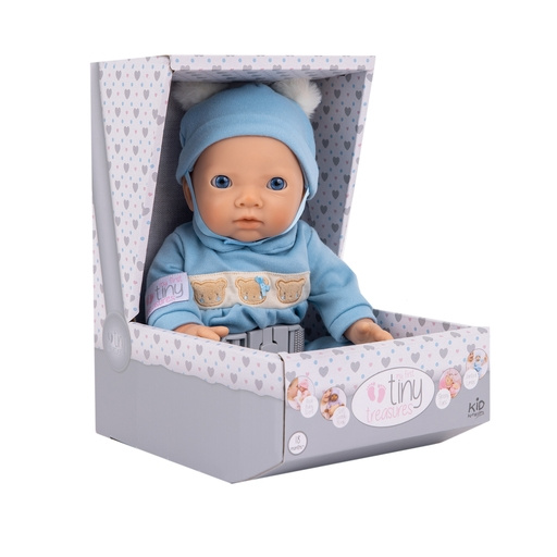 Tiny Treasure s - My First Tiny Treasures Doll and Dollhouse - Blue ( 30472 ) in the group TOYS, KIDS & BABY PRODUCTS / Toys / Docks & Accessories at TP E-commerce Nordic AB (D01946)