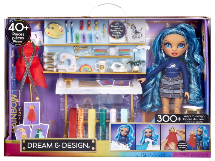 Rainbow high Dream & Design Fashion Studio Playset (w/ doll) (587514) in the group TOYS, KIDS & BABY PRODUCTS / Toys / Crafts at TP E-commerce Nordic AB (D01953)