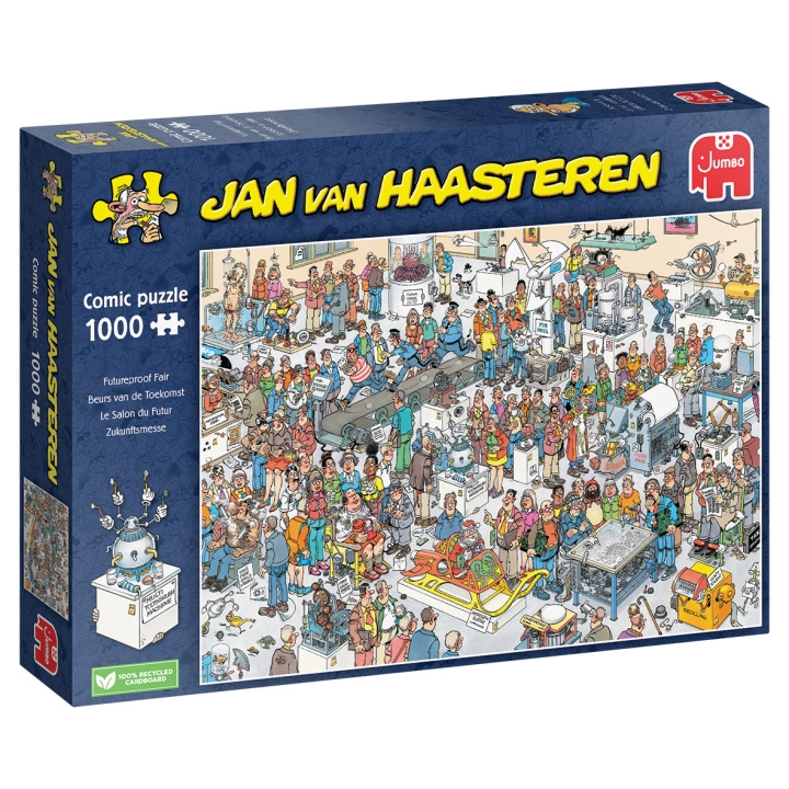 Jan van Haasteren Futureproof fair puzzle (1000 pieces) in the group Sport, leisure & Hobby / Hobby / Puzzle at TP E-commerce Nordic AB (D01982)