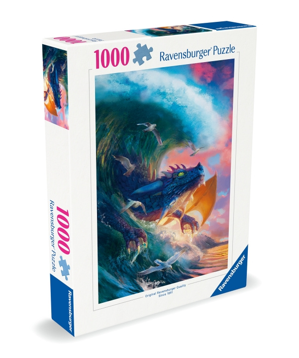 Ravensburger Puzzle Dragon Race 1000p (12000622) in the group Sport, leisure & Hobby / Hobby / Puzzle at TP E-commerce Nordic AB (D01990)