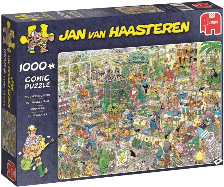 Jan van Haasteren Garden Centre (1000 pieces) (JUM9066) in the group Sport, leisure & Hobby / Hobby / Puzzle at TP E-commerce Nordic AB (D02038)