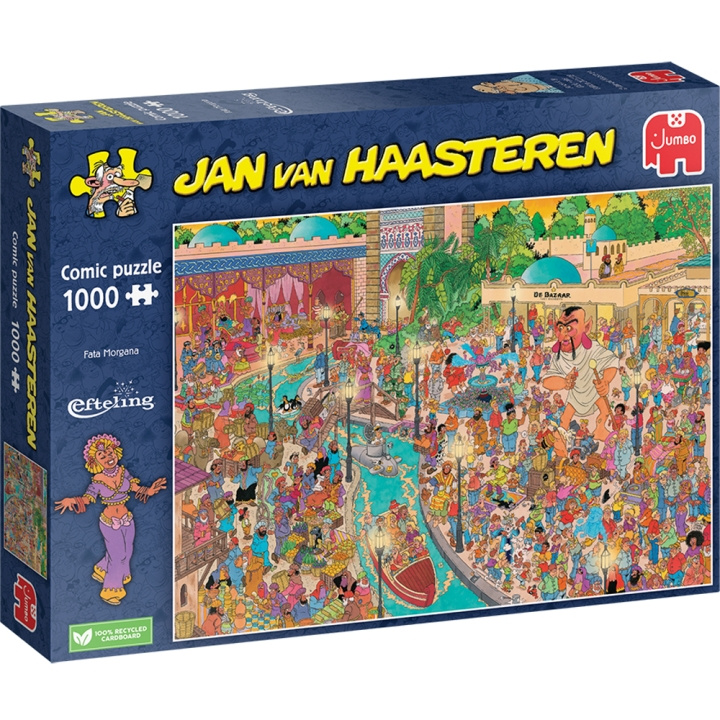 Jan van Haasteren Efteling Fata Morgana (1000 pieces) (JUM00038) in the group Sport, leisure & Hobby / Hobby / Puzzle at TP E-commerce Nordic AB (D02048)