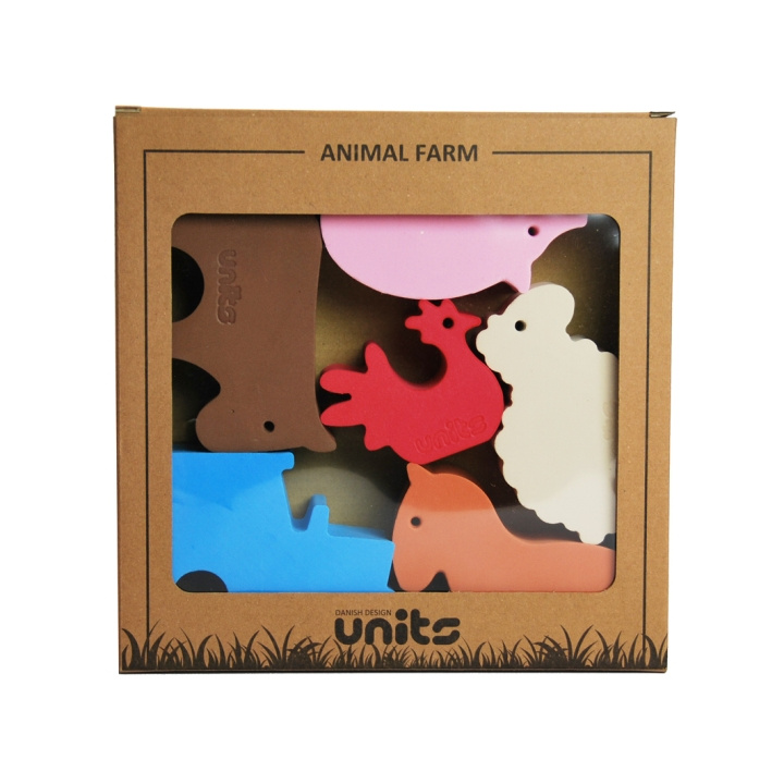 Units 6 Small Farm Animals in Box (190) in the group TOYS, KIDS & BABY PRODUCTS / Baby toys / Activity toys at TP E-commerce Nordic AB (D02053)