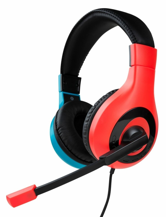 NACON Stereo Gaming Headset -Red/Blue in the group HOME ELECTRONICS / Audio & Picture / Headphones & Accessories / Headphones at TP E-commerce Nordic AB (D02068)