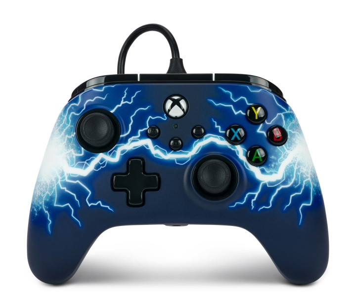 PowerA Advantage Wired Controller - Xbox Series X/S - Arc Lightning in the group HOME ELECTRONICS / Game consoles & Accessories / Xbox Series X at TP E-commerce Nordic AB (D02076)