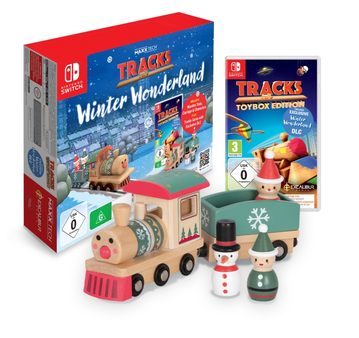 Maxx Tech Tracks Winter Wonderland Kit For Switch in the group HOME ELECTRONICS / Game consoles & Accessories / Nintendo Switch at TP E-commerce Nordic AB (D02104)