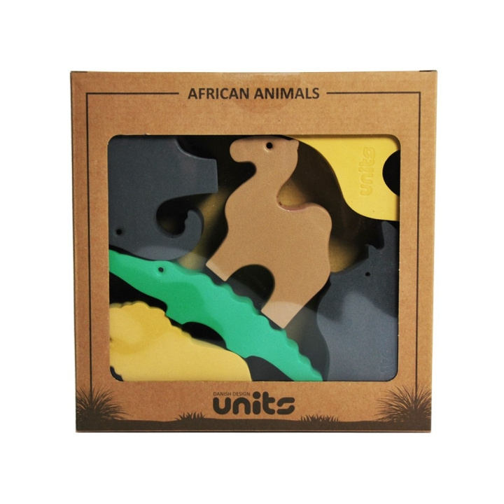 Units 6 Small African Animals In A Box (325) in the group TOYS, KIDS & BABY PRODUCTS / Baby toys / Activity toys at TP E-commerce Nordic AB (D02111)