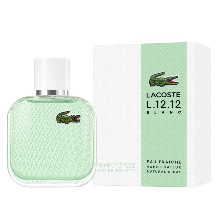 Lacoste L.12.12 Blanc Eau Fraiche EDT 50 ml in the group BEAUTY & HEALTH / Fragrance & Perfume / Perfumes / Perfume for him at TP E-commerce Nordic AB (D02139)