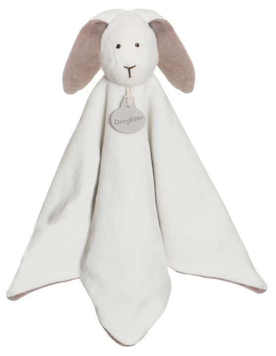 Teddykompaniet Diinglisar Organic Cuddle Cloth Rabbit - (TK3161) in the group TOYS, KIDS & BABY PRODUCTS / Baby toys / stuffed animals at TP E-commerce Nordic AB (D02169)