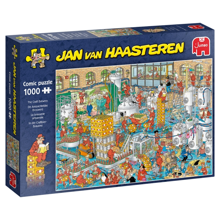 Jan van Haasteren The Craft Brewery (1000 pieces) in the group Sport, leisure & Hobby / Hobby / Puzzle at TP E-commerce Nordic AB (D02182)