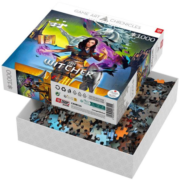 Good Loot Game Art Chronicles Puzzle: The Witcher Yennefer & Salvador Dali (1000 pieces) in the group Sport, leisure & Hobby / Hobby / Puzzle at TP E-commerce Nordic AB (D02188)