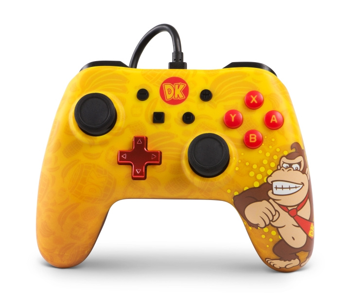 PowerA Wired Controller - Donkey Kong /Nintendo Switch in the group HOME ELECTRONICS / Game consoles & Accessories / Nintendo Switch at TP E-commerce Nordic AB (D02226)