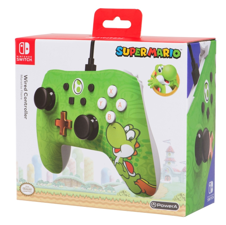 PowerA Wired Controller - Yoshi in the group HOME ELECTRONICS / Game consoles & Accessories / Nintendo Switch at TP E-commerce Nordic AB (D02227)