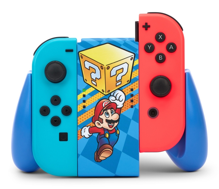 PowerA JOY-CON Comfort Grip - Mystery Block Mario /Nintendo Switch in the group HOME ELECTRONICS / Game consoles & Accessories / Nintendo Switch at TP E-commerce Nordic AB (D02240)