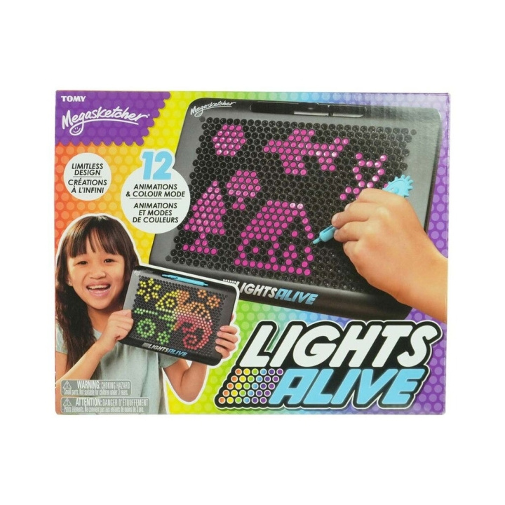 Tomy Megasketcher - Lights Alive (93-73672) in the group TOYS, KIDS & BABY PRODUCTS / Toys / Crafts at TP E-commerce Nordic AB (D02242)