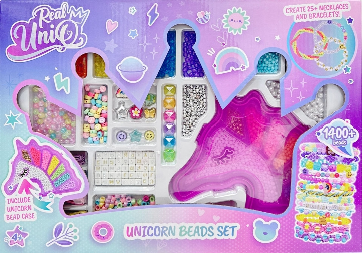 Real UniQ Unicorn Beads Set (30470) in the group TOYS, KIDS & BABY PRODUCTS / Toys / Crafts at TP E-commerce Nordic AB (D02272)