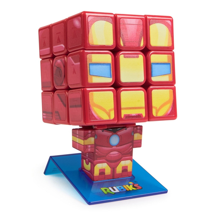 Rubiks Cubers 3x3 - Iron Man (6071041) in the group TOYS, KIDS & BABY PRODUCTS / Games / Board games at TP E-commerce Nordic AB (D02273)