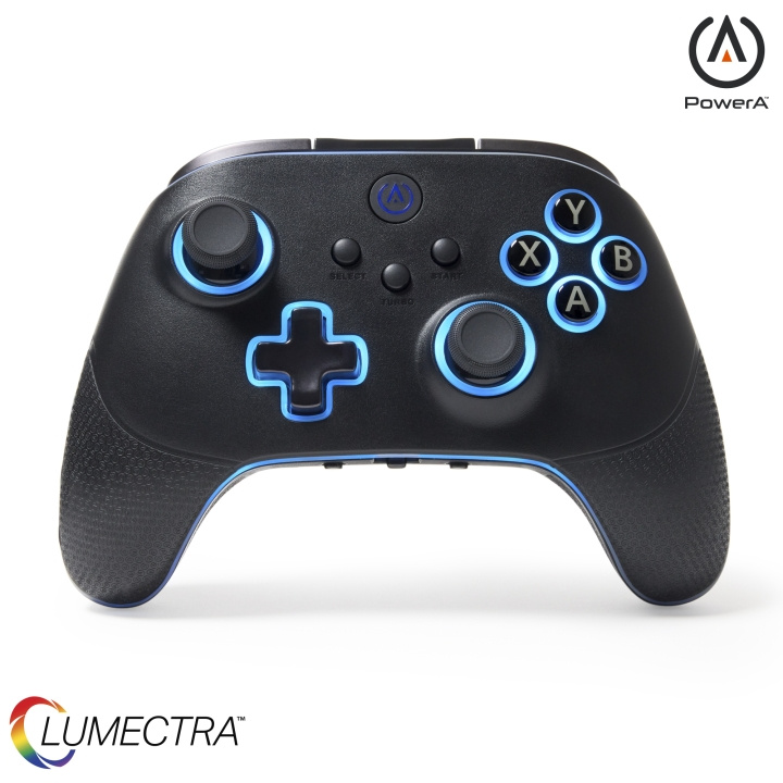 PowerA Pc/Cloud Wireless Controller with Lumectra - Black (PC/Cloud) in the group HOME ELECTRONICS / Game consoles & Accessories / Nintendo Switch at TP E-commerce Nordic AB (D02288)