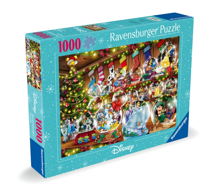 Ravensburger Puzzle Disney Christmas 1000p (12000537) in the group Sport, leisure & Hobby / Hobby / Puzzle at TP E-commerce Nordic AB (D02295)