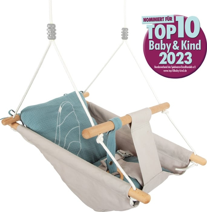 Small Foot Baby swing with cushion - Seaside (I-SF12327) in the group TOYS, KIDS & BABY PRODUCTS / Children\'s room / Other furnishings at TP E-commerce Nordic AB (D02315)