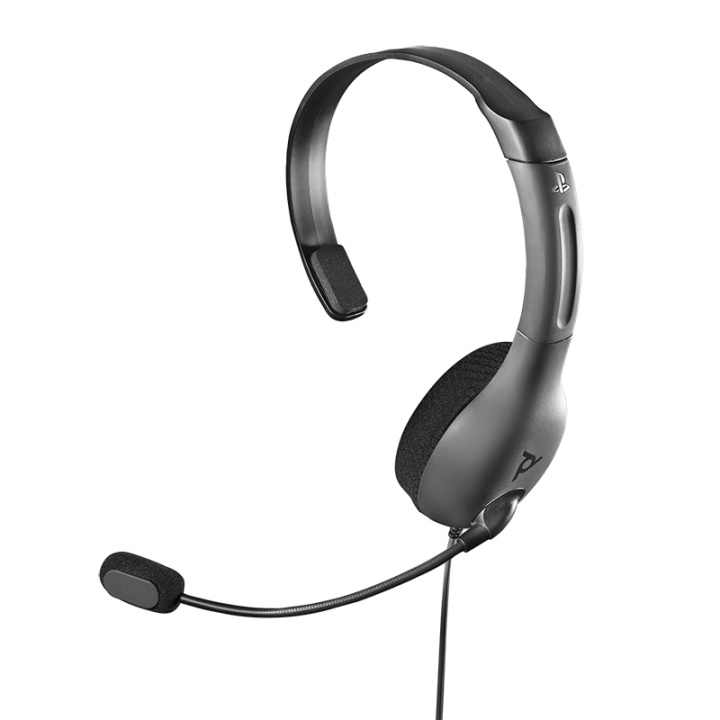 PDP Gaming Playstation 4 Chat Headset LVL30 Grey in the group HOME ELECTRONICS / Game consoles & Accessories / Sony PlayStation 4 / Accessories at TP E-commerce Nordic AB (D02319)