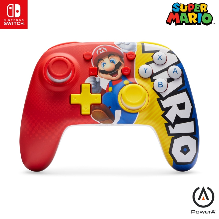 PowerA Nano Enhanced Wireless Controller - Mario Victory (Nintendo Switch) in the group HOME ELECTRONICS / Game consoles & Accessories / Nintendo Switch at TP E-commerce Nordic AB (D02348)