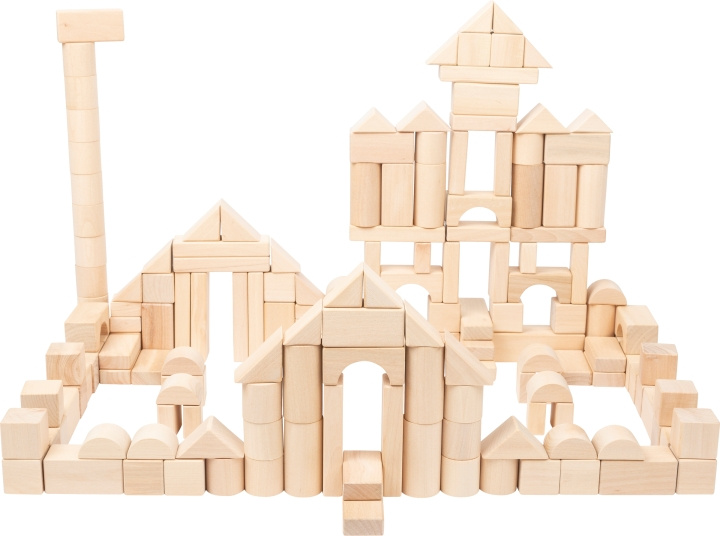 Small Foot Wooden building blocks in bag - (I-SF11397) in the group TOYS, KIDS & BABY PRODUCTS / Toys / Toys at TP E-commerce Nordic AB (D02355)