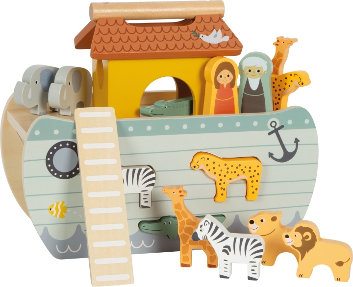 Small Foot Noah\'s Ark Sorting Box Safari - (I-SF12456) in the group TOYS, KIDS & BABY PRODUCTS / Toys / Play set at TP E-commerce Nordic AB (D02370)