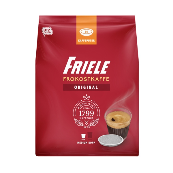 Senseo ® Coffee Pads - Friele Orginal - 36 pcs in the group HOME, HOUSEHOLD & GARDEN / Household appliances / Coffee makers and accessories / Coffee capsules at TP E-commerce Nordic AB (D02396)