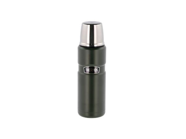 Thermos Stainless King Flask Army - 0.47L (23579) in the group Sport, leisure & Hobby / Outdoor recreation / Thermoses & Water Bottles at TP E-commerce Nordic AB (D02411)