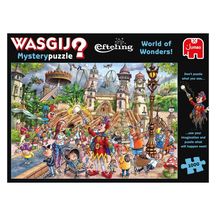 Wasgij Mystery Efteling - World of Wonders! 1000 pieces (JUM5021) in the group Sport, leisure & Hobby / Hobby / Puzzle at TP E-commerce Nordic AB (D02417)