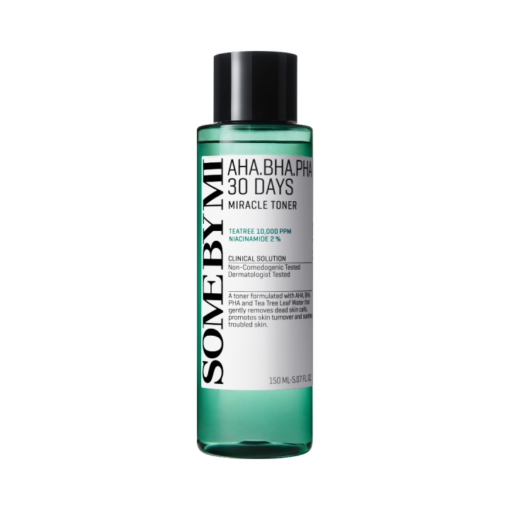 Some By Mi AHA·BHA·PHA 30 Days Miracle Toner 150 ml in the group BEAUTY & HEALTH / Skin care / Face / Face Water & Facemist at TP E-commerce Nordic AB (D02420)