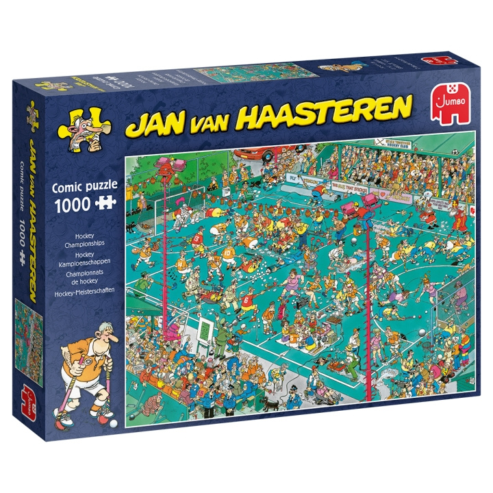 Jan van Haasteren Hockey Championships (1000 pcs) in the group Sport, leisure & Hobby / Hobby / Puzzle at TP E-commerce Nordic AB (D02430)