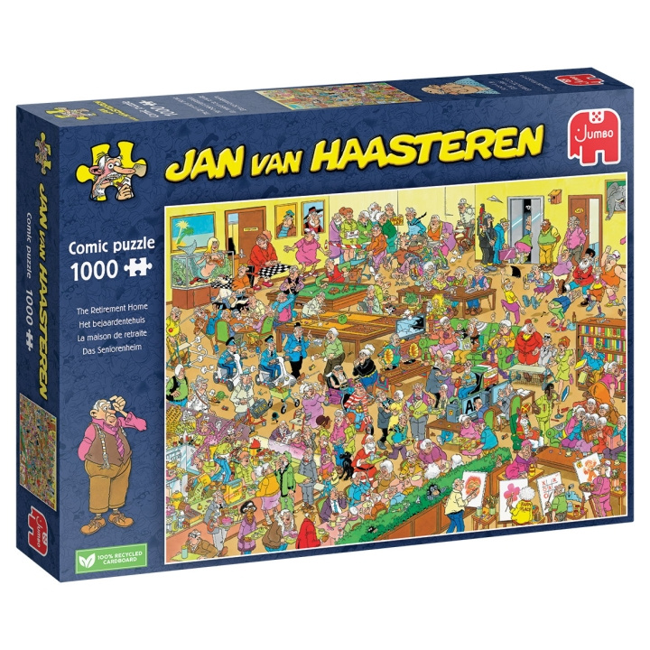 Jan van Haasteren The Retirement Home (1000 pieces) in the group Sport, leisure & Hobby / Hobby / Puzzle at TP E-commerce Nordic AB (D02436)