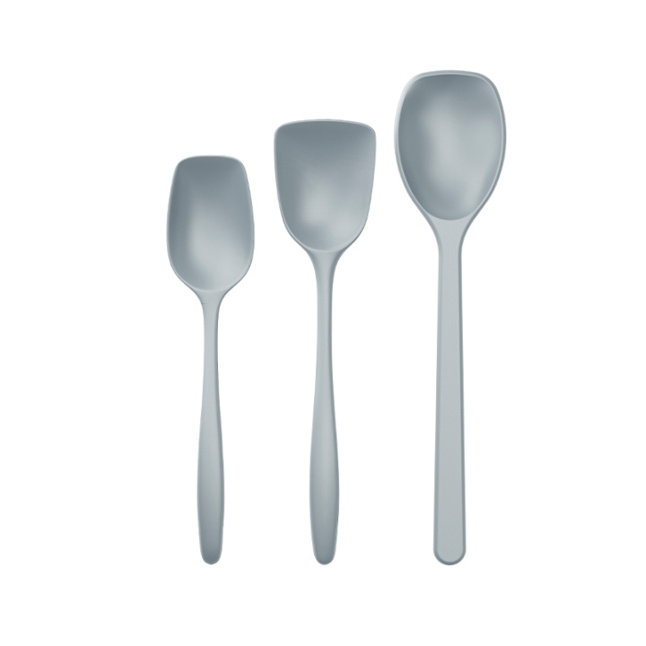 Rosti NEW Classic kitchen spoons, Set of 3 - Dusty Blue in the group HOME, HOUSEHOLD & GARDEN / Kitchen utensils / Other kitchen tools at TP E-commerce Nordic AB (D02448)