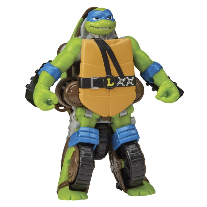 Teenage Mutant Ninja Turtles Turtles - Mutant Mayhem Transformer Turtle - Leonardo in the group TOYS, KIDS & BABY PRODUCTS / Toys / Figures, Miniatures & accessories at TP E-commerce Nordic AB (D02471)