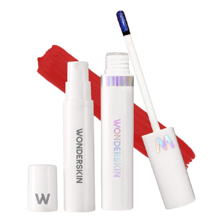 Wonderskin Wonder Blading Lip Stain Kit Hayley Rich Neutral Red in the group BEAUTY & HEALTH / Makeup / Lips / Lip liner at TP E-commerce Nordic AB (D02499)